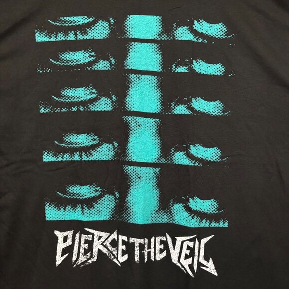 Pierce the Veil I Cant Hear You Tour Art Emo Band T-Shirt XL - Picture 2 of 4